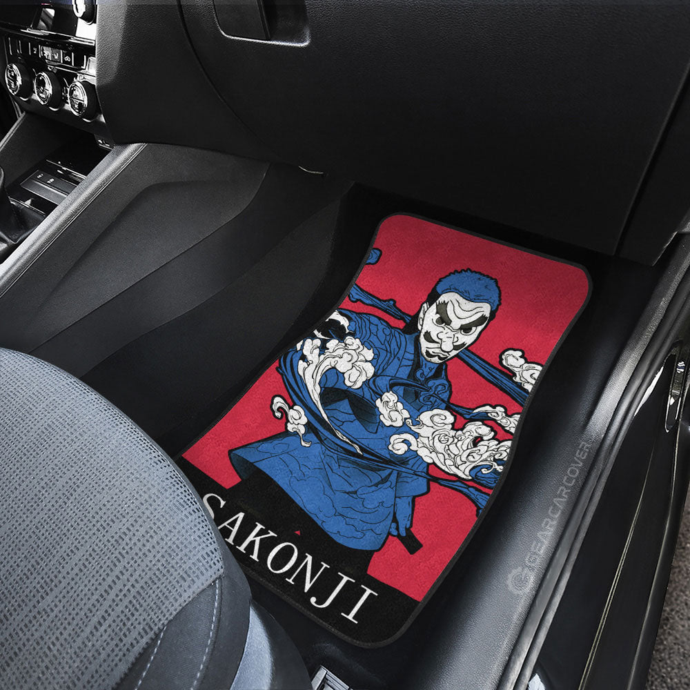 Sakonji Urokodaki Car Floor Mats Custom Demon Slayer Anime Car Accessories - Gearcarcover - 4