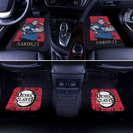 Sakonji Urokodaki Car Floor Mats Custom Demon Slayer Anime Car Accessories - Gearcarcover - 1