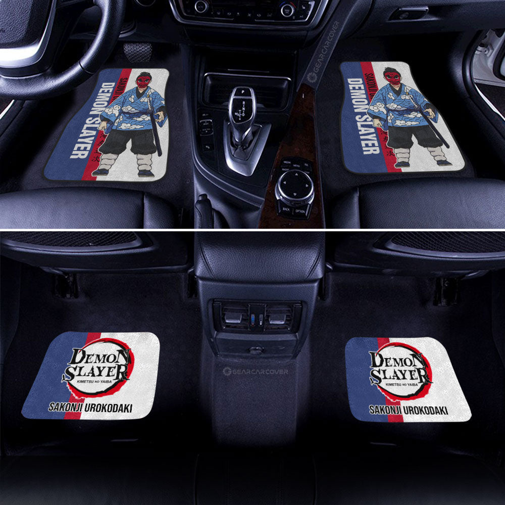 Sakonji Urokodaki Car Floor Mats Custom Demon Slayer Anime Car Accessories - Gearcarcover - 3