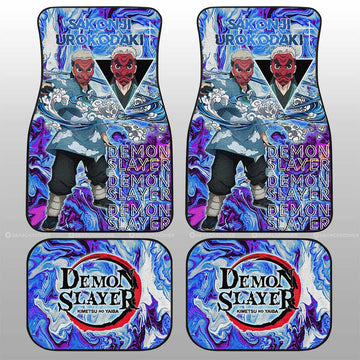 Sakonji Urokodaki Car Floor Mats Custom Demon Slayer Anime Car Accessories - Gearcarcover - 1