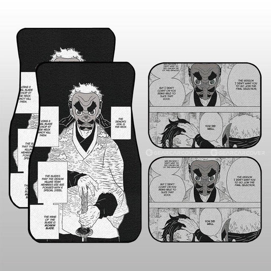 Sakonji Urokodaki Car Floor Mats Custom Kimetsu No Yaiba Manga Car Accessories - Gearcarcover - 1