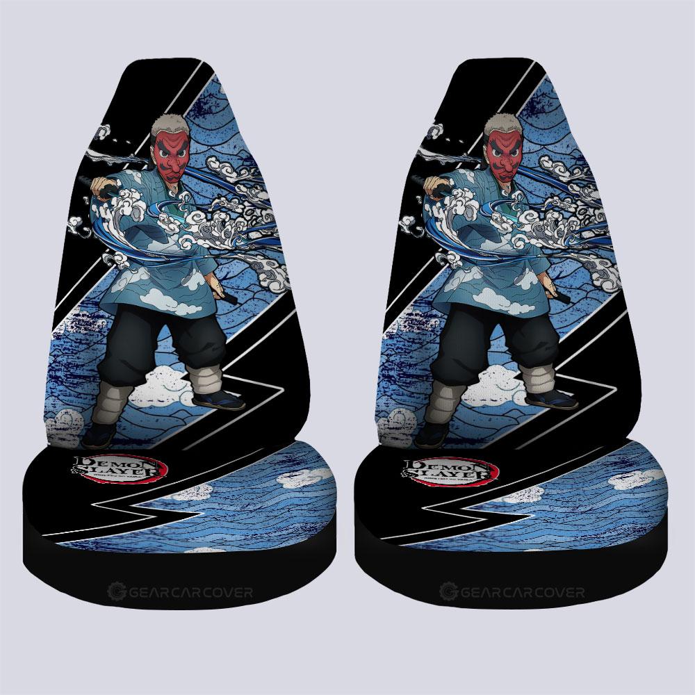 Sakonji Urokodaki Car Seat Covers Custom Anime Demon Slayer Car Accessories - Gearcarcover - 4