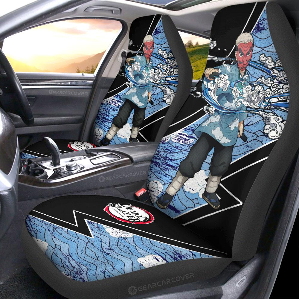 Sakonji Urokodaki Car Seat Covers Custom Anime Demon Slayer Car Accessories - Gearcarcover - 2