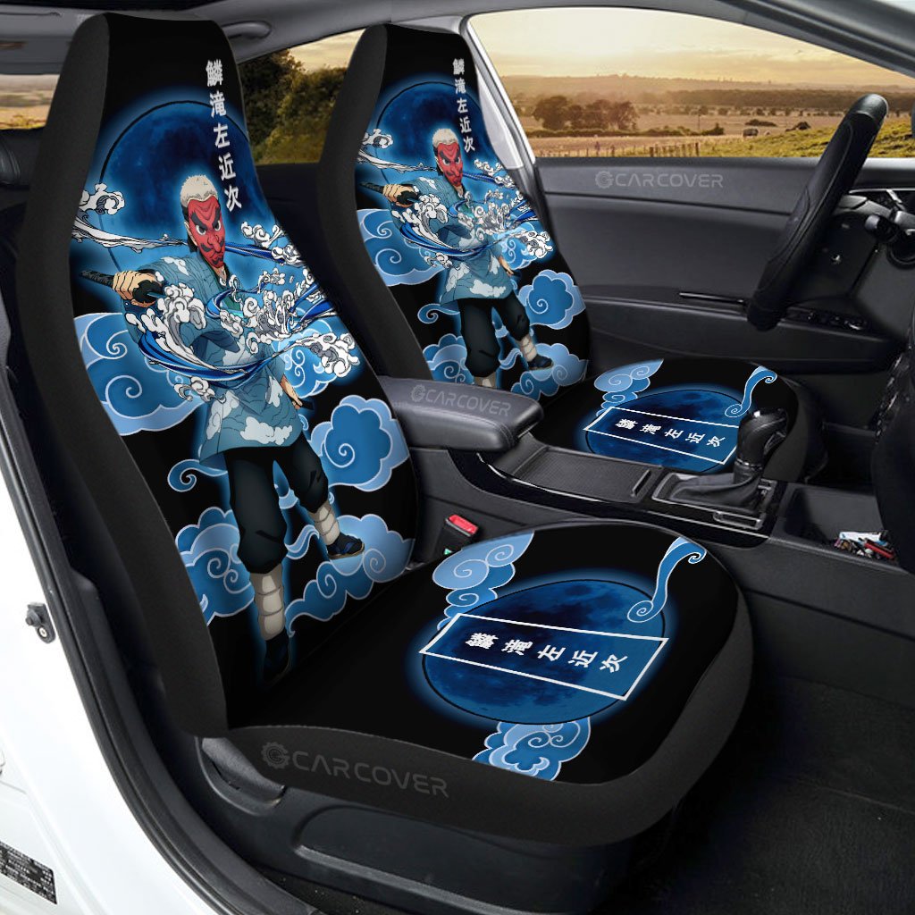 Sakonji Urokodaki Car Seat Covers Custom Anime Demon Slayer Car Interior Accessories - Gearcarcover - 1