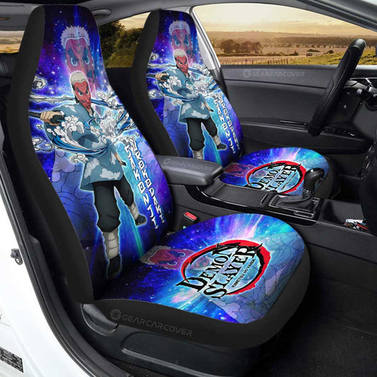 Sakonji Urokodaki Car Seat Covers Custom Characters Demon Slayer Car Accessories - Gearcarcover - 2