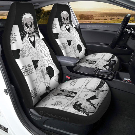 Sakonji Urokodaki Car Seat Covers Custom Kimetsu No Yaiba Manga Car Accessories - Gearcarcover - 1