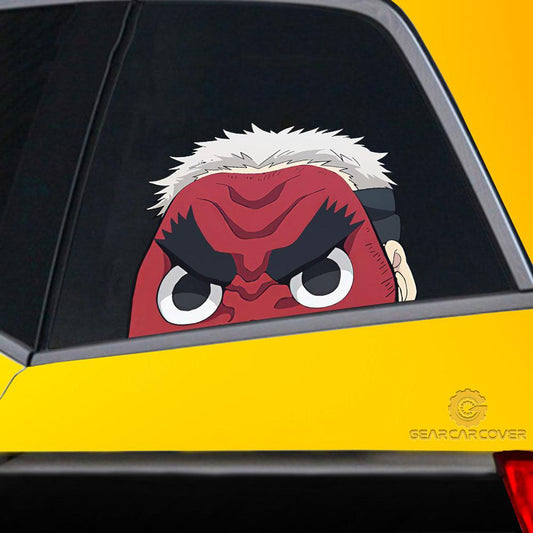 Sakonji Urokodaki Car Sticker Custom Demon Slayer Anime Car Accessories - Gearcarcover - 2