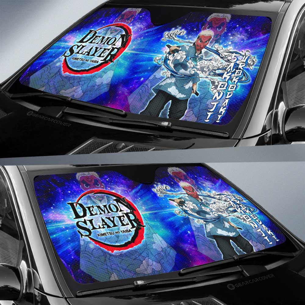 Sakonji Urokodaki Car Sunshade Custom Characters Demon Slayer Car Accessories - Gearcarcover - 2