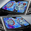 Sakonji Urokodaki Car Sunshade Custom Demon Slayer Anime Car Accessories - Gearcarcover - 3