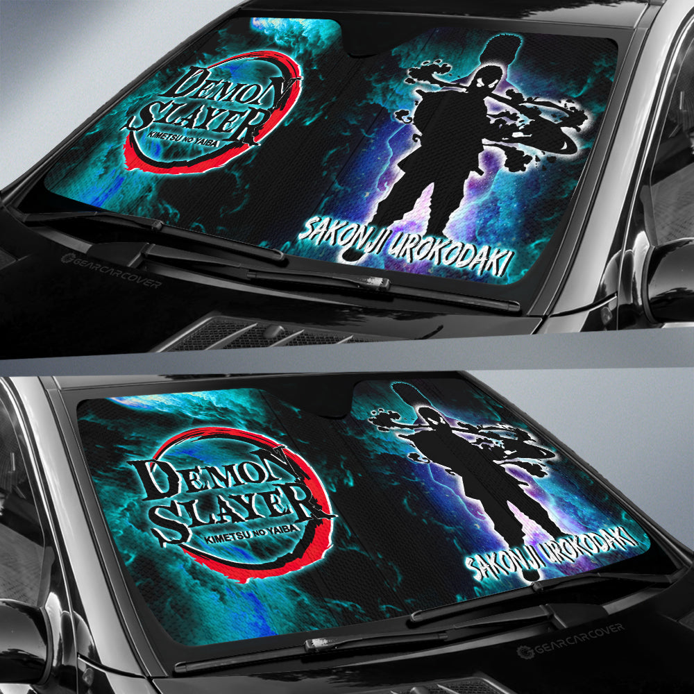 Sakonji Urokodaki Car Sunshade Custom Demon Slayer Anime - Gearcarcover - 2