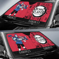 Sakonji Urokodaki Car Sunshade Custom Demon Slayer Car Accessories Manga Style - Gearcarcover - 2