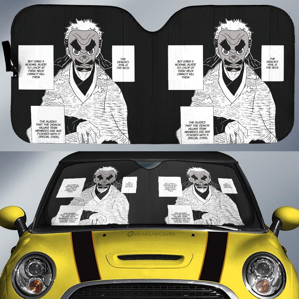 Sakonji Urokodaki Car Sunshade Custom Kimetsu No Yaiba Manga Car Accessories - Gearcarcover - 1