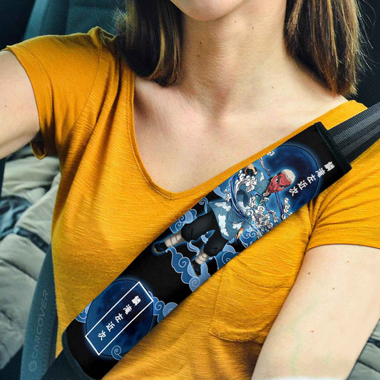 Sakonji Urokodaki Seat Belt Covers Custom Anime Demon Slayer Car Interior Accessories - Gearcarcover - 1