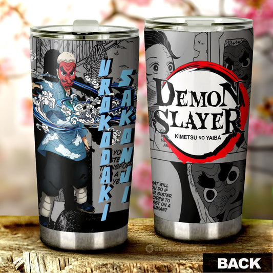 Sakonji Urokodaki Tumbler Cup Custom Demon Slayer Anime Mix Mangas - Gearcarcover - 1