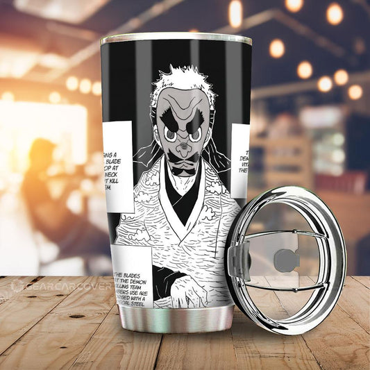 Sakonji Urokodaki Tumbler Cup Custom Kimetsu No Yaiba Manga Car Accessories - Gearcarcover - 1