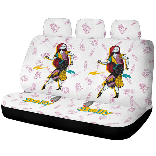 Sally Car Back Seat Cover Custom Cartoon Car Accessories - Gearcarcover - 1