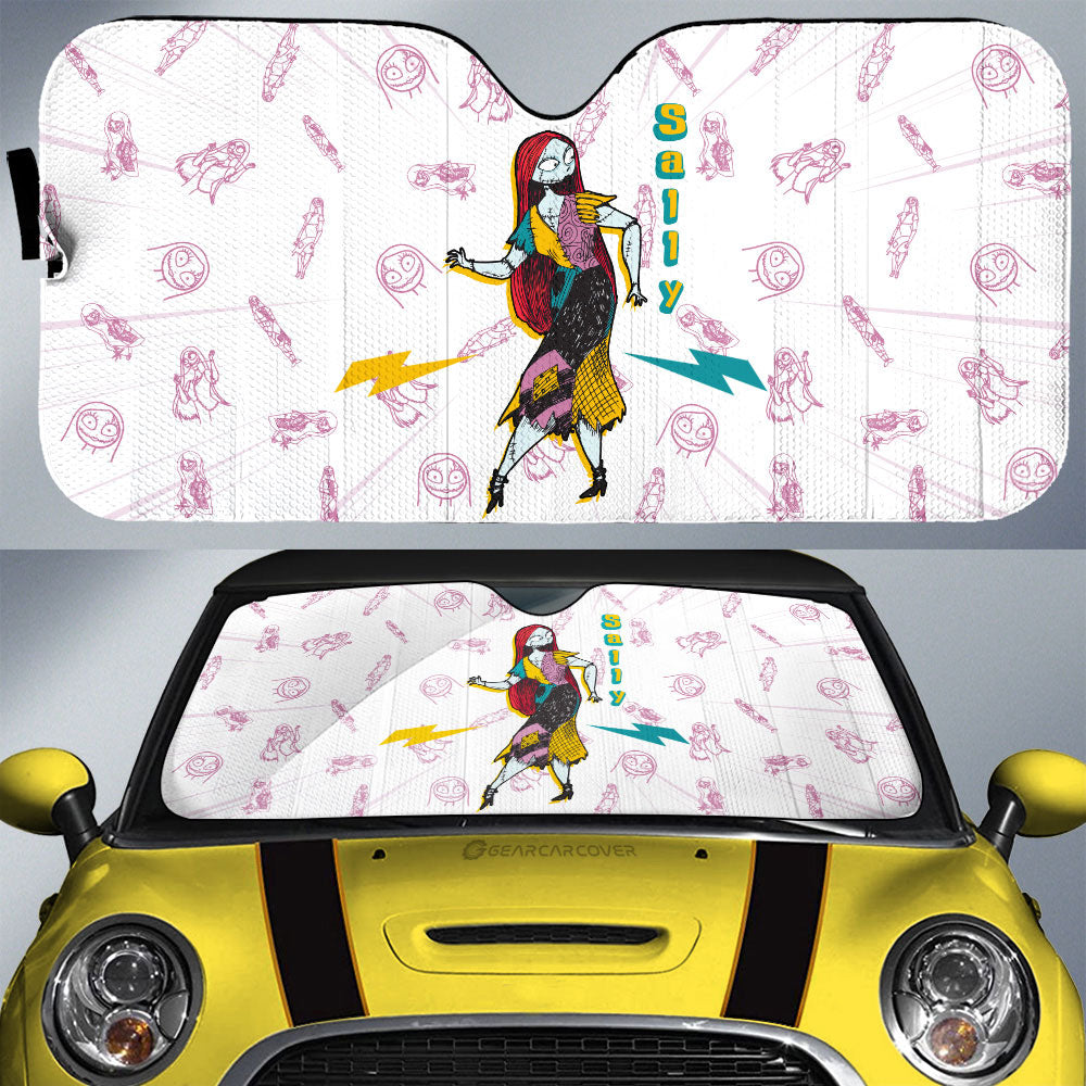 Sally Car Sunshade Custom Cartoon Car Accessories - Gearcarcover - 1