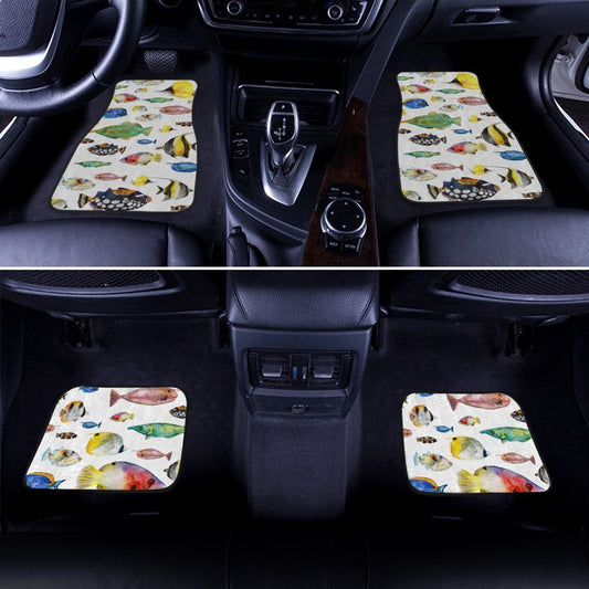 Saltwater Fish Car Floor Mats Custom Pattern Car Accessories - Gearcarcover - 2