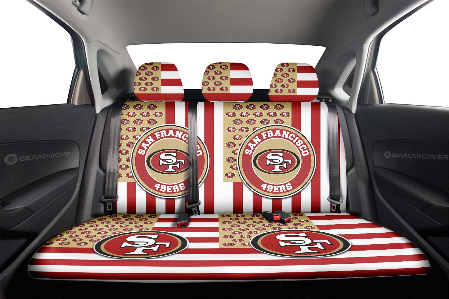 49ers Car Seat Cover