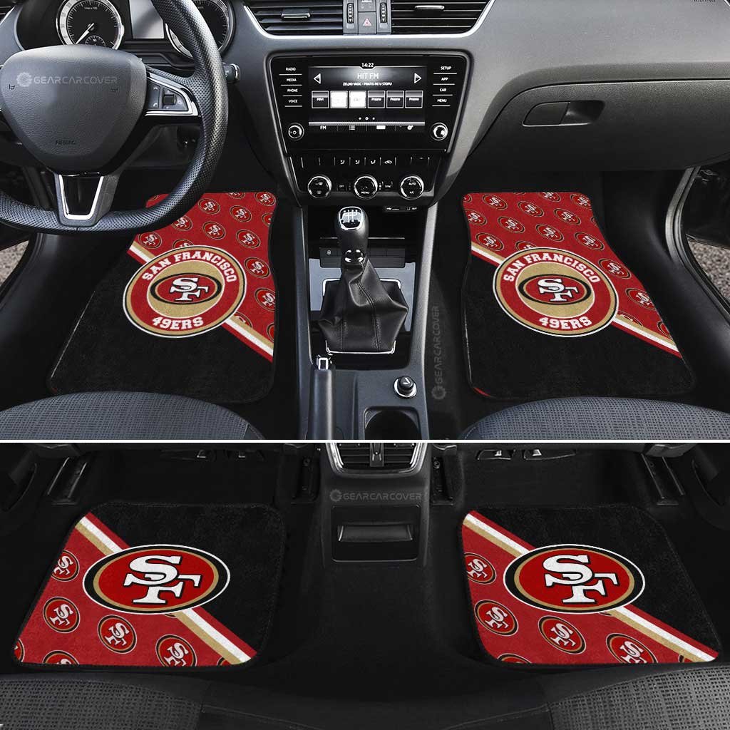 49ers on sale car mats