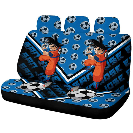 San Jose Earthquakes Car Back Seat Covers Custom Car Accessories For Fans - Gearcarcover - 1