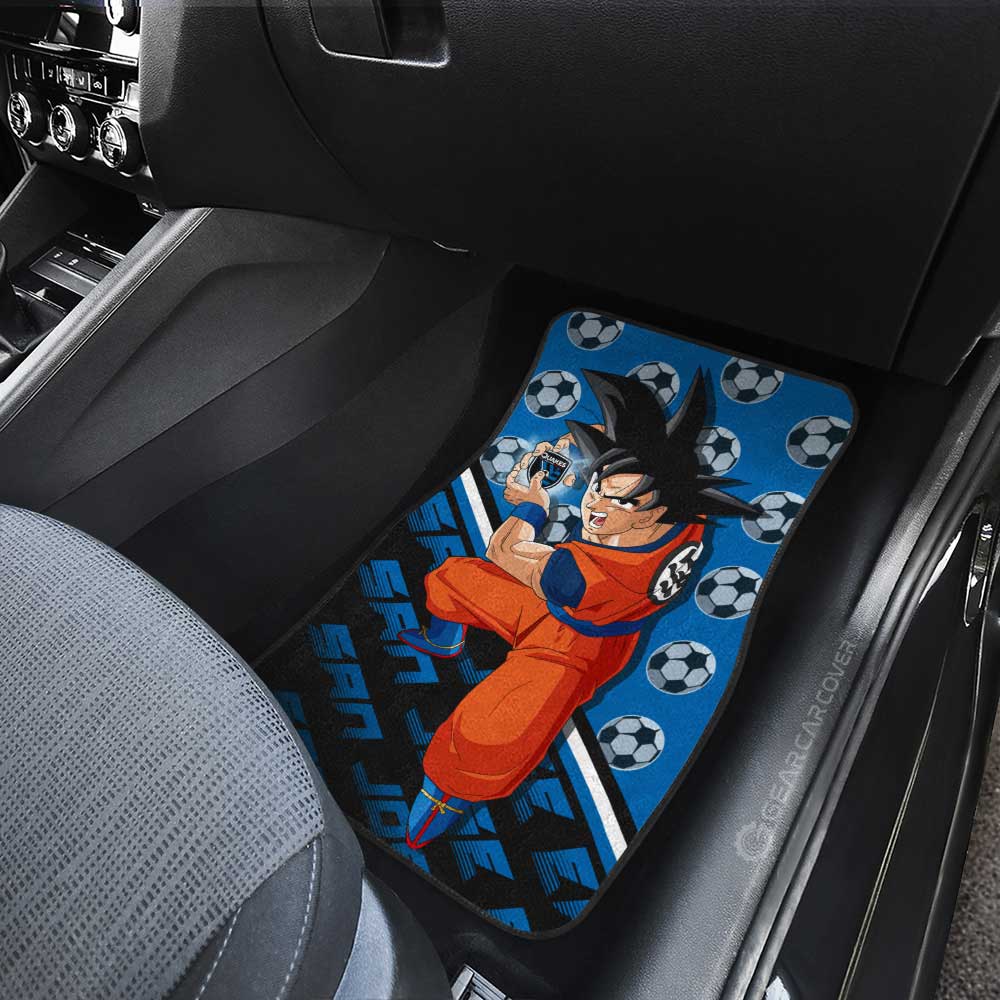 San Jose Earthquakes Car Floor Mats Custom Car Accessories For Fans - Gearcarcover - 3