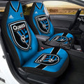 San Jose Earthquakes Car Seat Covers Custom Car Accessories For Fans - Gearcarcover - 3