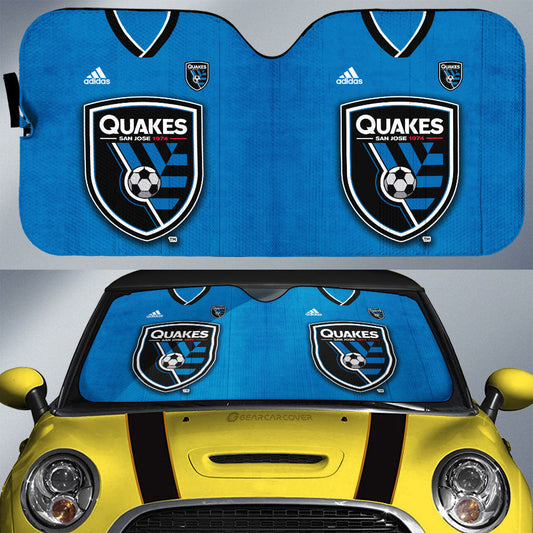 San Jose Earthquakes Car Sunshade Custom Car Interior Accessories - Gearcarcover - 1