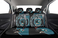 San Jose Sharks Car Back Seat Cover Custom Car Accessories For Fans - Gearcarcover - 2