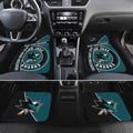 San Jose Sharks Car Floor Mats Custom Car Accessories For Fans - Gearcarcover - 2