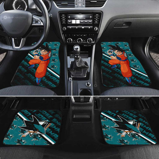San Jose Sharks Car Floor Mats Custom Car Decorations For Fans - Gearcarcover - 2