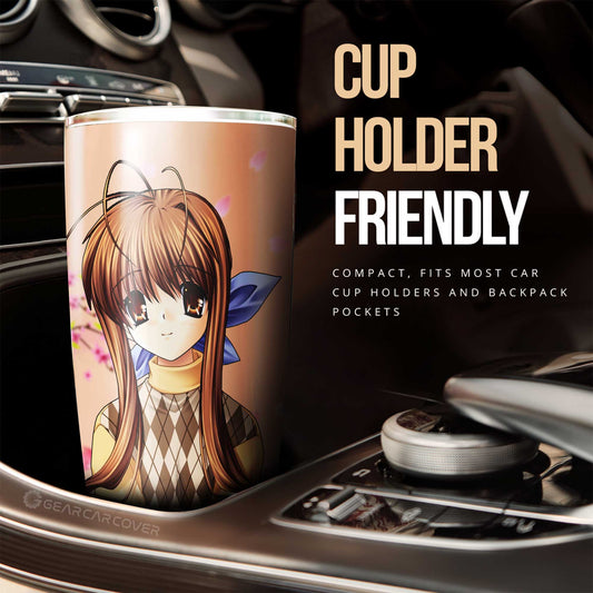 Sanae Furukawa Tumbler Cup Custom Clannad Anime Car Accessories - Gearcarcover - 2