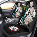 Sanemi Shinazugawa Car Seat Covers Custom Demon Slayer Anime - Gearcarcover - 2