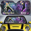 Sanji And Zoro Car Sunshade Custom One Piece Anime Car Accessories Manga Galaxy Style - Gearcarcover - 1