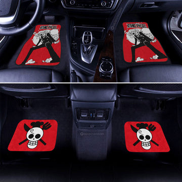 Sanji Car Floor Mats Custom One Piece Anime Car Accessories - Gearcarcover - 1