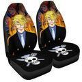 Sanji Car Seat Covers Custom One Piece Anime Car Interior Accessories - Gearcarcover - 3