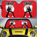 Sanji Car Sunshade Custom Manga Style One Piece Anime Car Accessories - Gearcarcover - 1