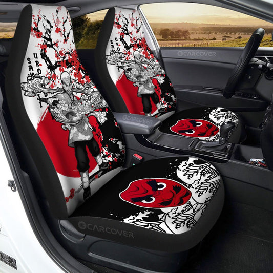 Sankoji Car Seat Covers Custom Japan Style Anime Demon Slayer Car Accessories - Gearcarcover - 1