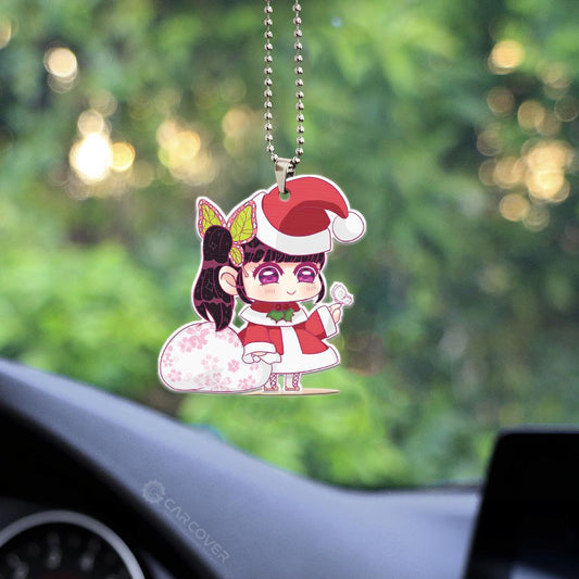 Santa Claus Kanao Ornament Custom Anime Demon Slayer Car Interior Accessories Christmas - Gearcarcover - 2
