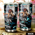 Sasha Blouse Tumbler Cup Custom Attack On Titan Anime Car Interior Accessories - Gearcarcover - 3