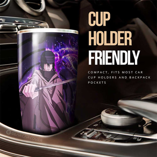 Sasuke Tumbler Cup Custom Sharingan Eye Car Accessories - Gearcarcover - 2