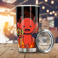 Satan Tumbler Cup Custom Halloween Characters Car Interior Accessories - Gearcarcover - 1