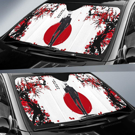 Satoru Gojo Car Sunshade Custom Japan Style Anime Jujutsu Kaisen Car Accessories - Gearcarcover - 2