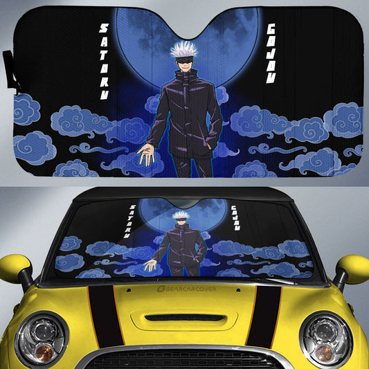 Satoru Gojou Car Sunshade Custom Jujutsu Kaisen Anime Car Accessories - Gearcarcover - 1