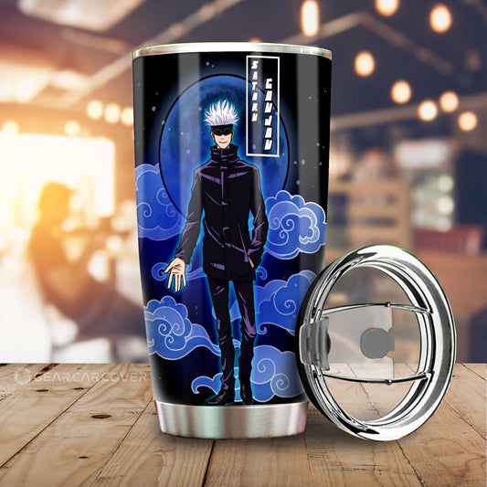 Satoru Gojou Tumbler Cup Custom Jujutsu Kaisen Anime Car Interior Accessories - Gearcarcover - 1