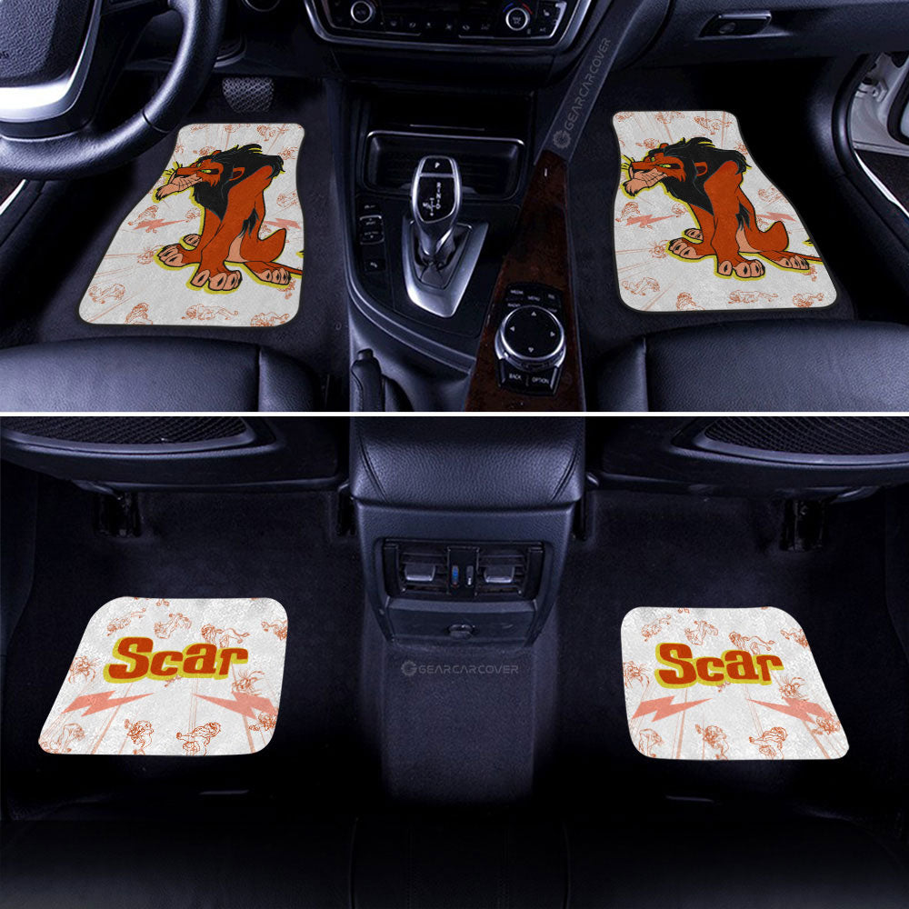 Scar Car Floor Mats Custom Cartoon Car Accessories - Gearcarcover - 2