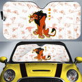Scar Car Sunshade Custom Cartoon Car Accessories - Gearcarcover - 1