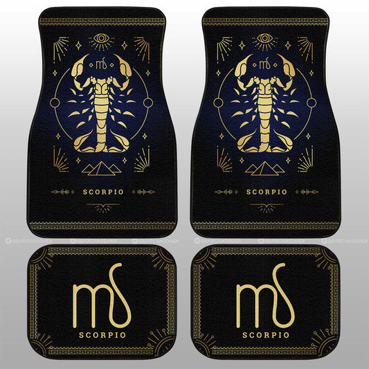 Scorpio Car Floor Mats Custom Zodiac Car Accessories - Gearcarcover - 1