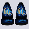 Scorpio Car Seat Covers Custom Name Zodiac Car Accessories - Gearcarcover - 4
