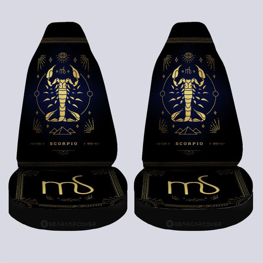 Scorpio Car Seat Covers Custom Zodiac Car Accessories - Gearcarcover - 2